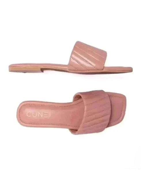 Peachy Furrowed Flats - cunei